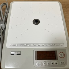 卓上電磁調理器　の画像