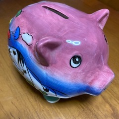 ブタの貯金箱　アメリカ　シアトルの画像