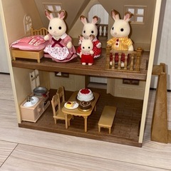 譲り先決定・値下げ【汚れなし】はじめてのシルバニアファミリー