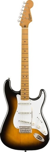 Squier スクワイア　ストラトキャスター　エレキギター　サンバーストカラー