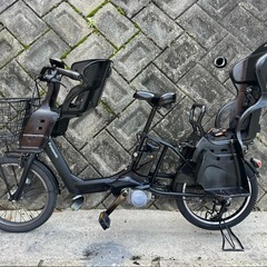 電動アシスト自転車　Panasonic ギュットクルーム3人
