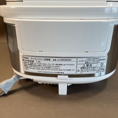 炊飯器 2016年製 5.5合炊き ハイアール JJ-M55B 炊飯ジャー ご飯ジャーの画像