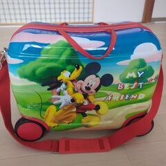 ミッキー　乗れるキャリーバック