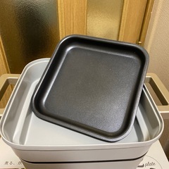 電気グリル鍋 ２枚プレートの画像