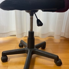椅子　高さ調整機能付き
の画像