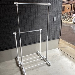 物干し竿　無料　新品
