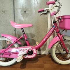 女の子自転車の画像