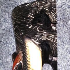 木彫り熊　大小の画像