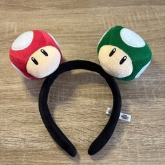 ◎終了　USJ ユニバ　マリオ キノコ キノピオ　カチューシャ