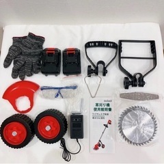 新品未使用品‼️電動草刈り機 草刈り機　充電式 21V 1800...