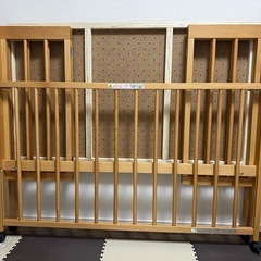✴︎使用期間1ヶ月未満✴︎ベビーベッド　日本の画像