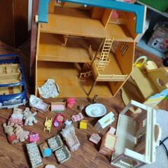 シルバニア ファミリー おうち 幼稚園 家具 人形 セット