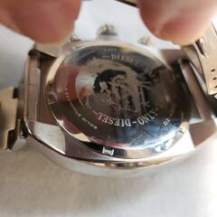 電池切れDIESEL時計の画像