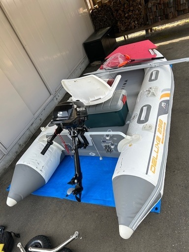 ゴムボート陸奥湾すぐ出れるセット