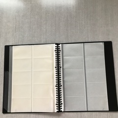 A4ファイル　名刺ファイル付き（使用済み）の画像