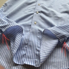 ブルックスブラザーズ Brooks Brothers  ワイドカラー シャツ REGEND ストライプ ブルー 15-4/5の画像