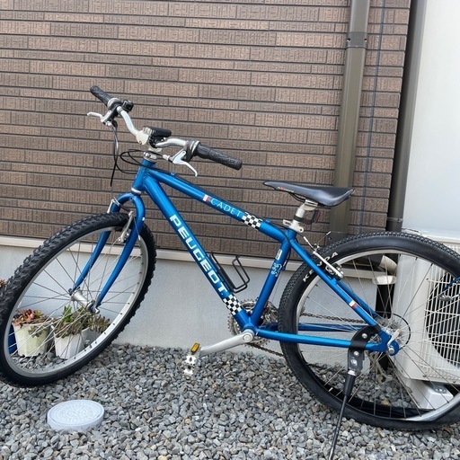 PEUGEOT 自転車　ブルー　クロスバイク　大人用