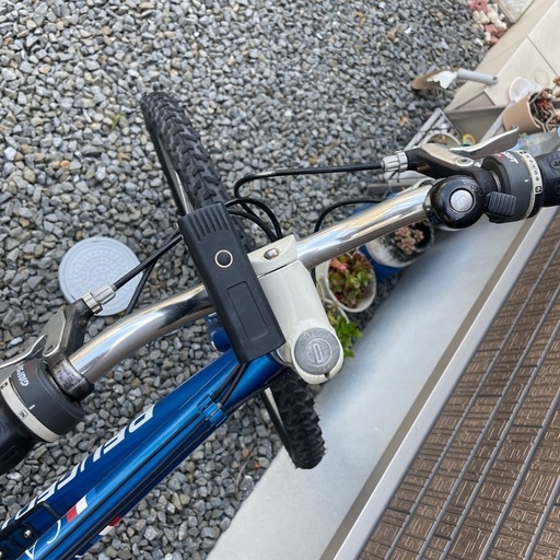 PEUGEOT 自転車　ブルー　クロスバイク　大人用　