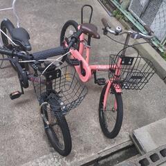 子供用自転車の画像