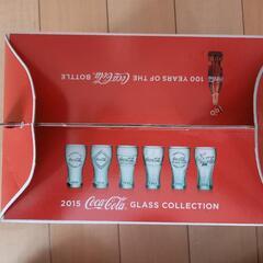 コカ・コーラ　Coca-Cola　グラス　グラスコレクション　2015年　マクドナルド限定　100周年記念　未使用　(難あり)の画像