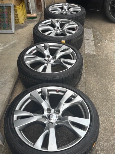 【極美品】y51フーガ 純正20インチホイール 245/40r20