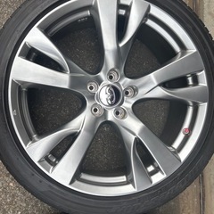 【極美品】y51フーガ 純正20インチホイール 245/40r20の画像