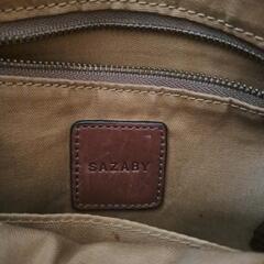 サザビーの本革ハンドバッグの画像