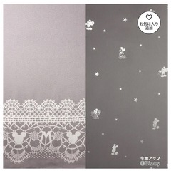 【2点セット】ミッキー柄♡レースとドレープの画像