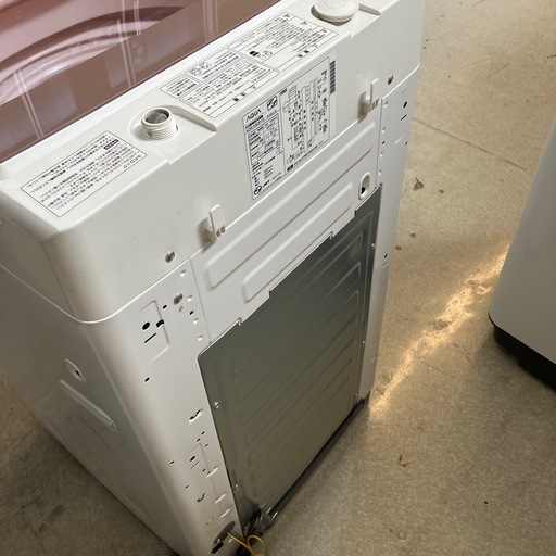 K2503-597  配送不可 7kg洗濯機 19年製 AQW -ksap7q キズ汚れ有り