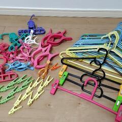 【お得なセット！】洗濯ラック、ハンガー…セットの画像