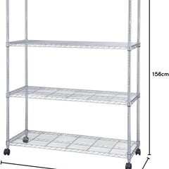 【終了しました】スチールラック 幅120×奥行46×高さ156
