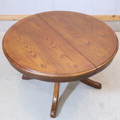 MITSUKOSHI(三越家具)の高級家具、Brugge(ブルージュ)のオーク材 伸長