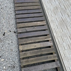 お話し中！DIY　木の仕切り、目隠し柵