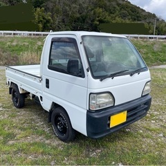 最終値下げ！25日終了!76872キロ 4WDアクティトラ...