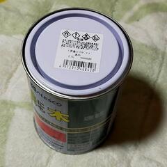 さしあげます　塗料　カンペハピオ　あか　未使用未開封
