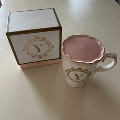 【新品美品
】Francfranc 蓋付きマグカップ ホワイト ピンク