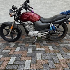 ybr125 125cc バイク　ヤマハ　ローダウン　アップハン