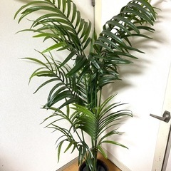 IKEA フェイクグリーン（造花）観葉植物　大型サイズ　バケツ付き