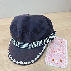 👧🧢🧦キャスケット帽&♡プチタオル&靴下11点set!!中古品の画像