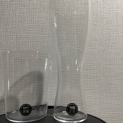 松徳硝子 うすはり グラス2個 未使用の画像