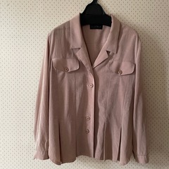 春🌸ジャケットシャツＬ