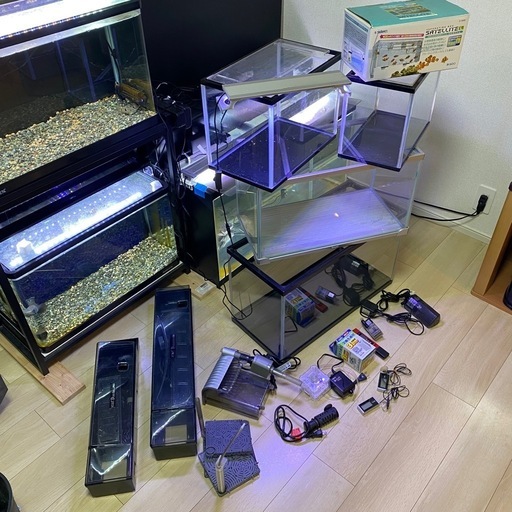 水槽　水槽用品　フィルター　ヒーター　エアポンプ　他