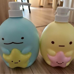 すみっコぐらし 星空さんぽ ソープボトルセット とかげ タピオカ