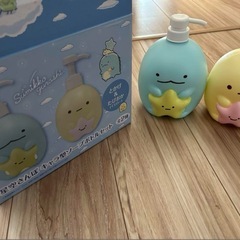すみっコぐらし 星空さんぽ ソープボトルセット とかげ タピオカの画像