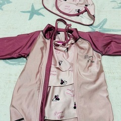 美品　女の子 水着 セット　90〜100cmの画像