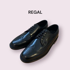 【新品】REGAL リーガル レザー ドレスシューズ ブラック ...