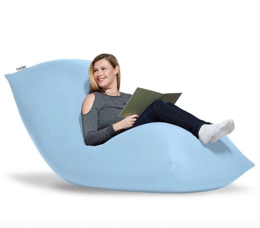 ヨギボーマックス　yogibo max 水色 お値下げしました！【美品】Yogibo MAX ヨギボーマックス(ペールブルー)