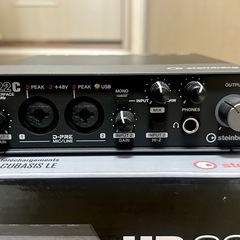 Steinberg UR22C オーディオインターフェイスの画像