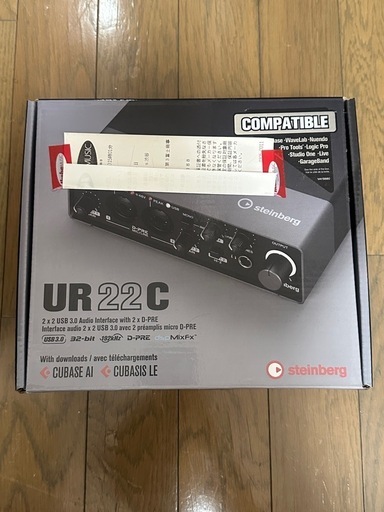 Steinberg UR22C オーディオインターフェイス