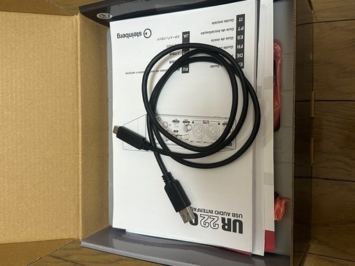Steinberg UR22C オーディオインターフェイス